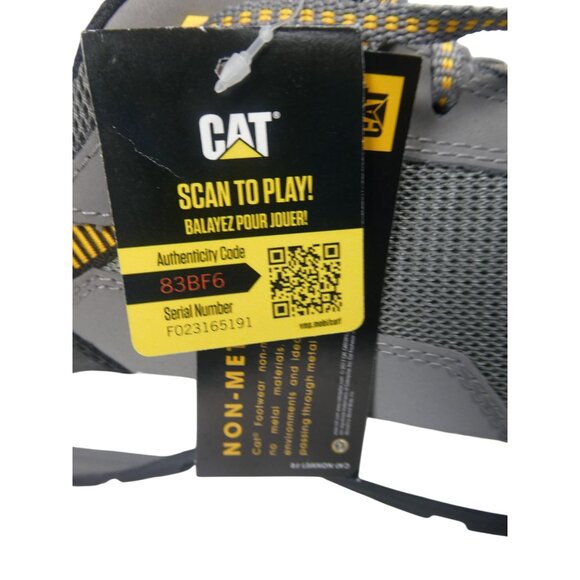 CAT Non-Metallic Composite Toe Work Sneakers Men's Size 13 - Picture 12 of 13